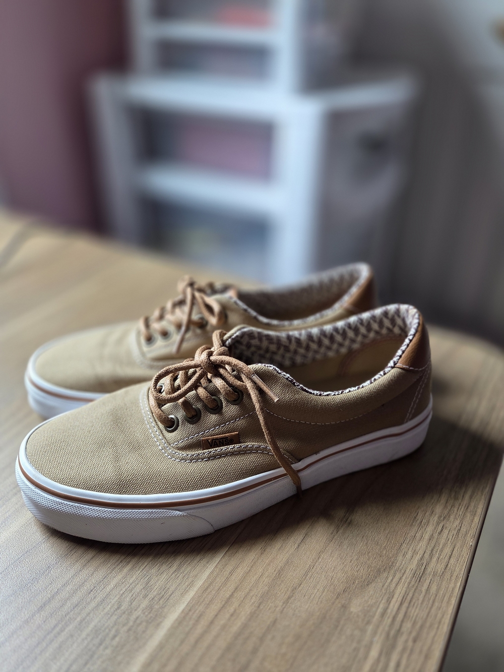 Vans Authentic Low-Top Sneaker in Tan